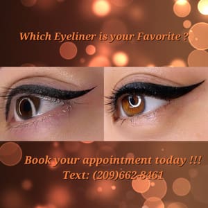 Eyeliner Tattoo result by Vy Eyeliner Permanent Makeup Tattoo in Elk Grove, CA