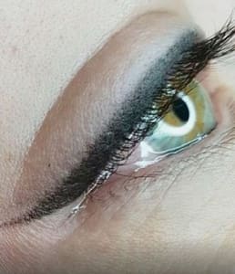Eyeliner Tattoo result by Wake Up in Your Makeup in Bradenton, FL