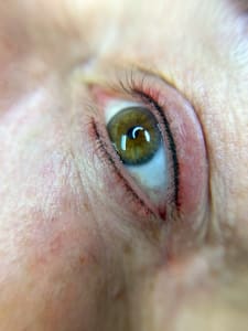 Eyeliner Tattoo result by WakeUp MakeUp Cosmetic Tattoo in Westerville, OH
