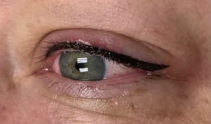Eyeliner Tattoo result by Walk The Line Permanent Makeup in Reno, NV