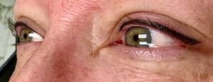 Eyeliner Tattoo result by Walk The Line Permanent Makeup in Reno, NV
