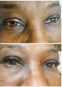 Eyeliner Tattoo result by Wendy Lash & Brow - Microblading & Lash Extensions in Laureldale, PA