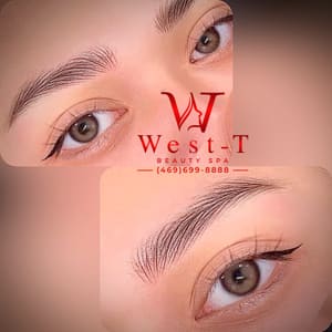 Eyeliner Tattoo result by West-T Beauty Spa in Plano, TX