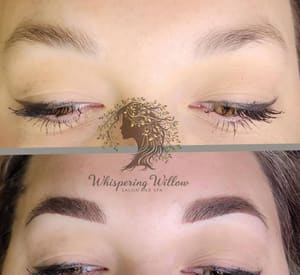 Eyeliner Tattoo result by Whispering willow Salon in Whitley City, KY