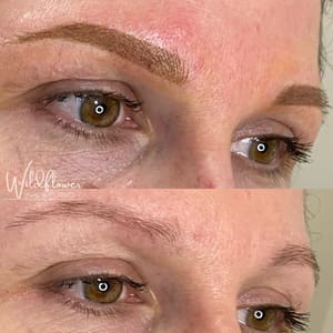 Eyeliner Tattoo result by Wildflower Ink Studio in Knoxville, TN