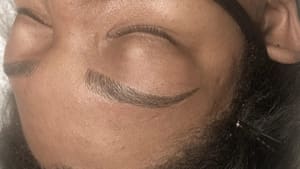 Eyeliner Tattoo result by Wizard of Brows Microblading & Eyelash Lift San Diego in La Mesa, CA