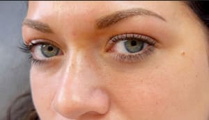 Eyeliner Tattoo result by Woodsy yet Poised Esthetics in Pueblo West, CO