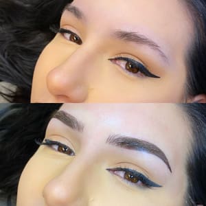 Eyeliner Tattoo result by Work of Arch in Kennebunk, ME