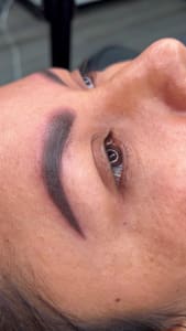 Eyeliner Tattoo result by Wow Brows Studio in Bakersfield, CA
