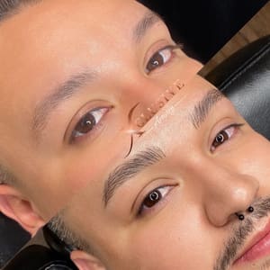 Eyeliner Tattoo result by Xclusive Artistry SMP & PMU STUDIO in Houston, TX