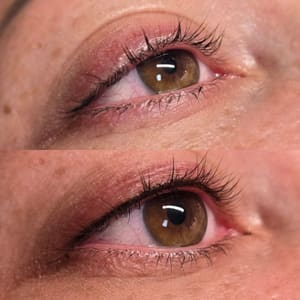 Eyeliner Tattoo result by xmartistry in South Bend, WA