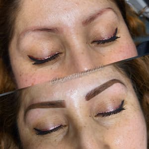 Eyeliner Tattoo result by XO Cosmetic Ink in Wheaton, IL
