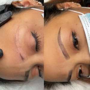 Eyeliner Tattoo result by xoBeautyBrows in Rosemead, CA