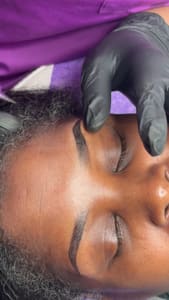 Eyeliner Tattoo result by Xquizite Minkz & Beauty LLC in Petersburg, VA