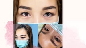 Eyeliner Tattoo result by Yada Beauty Ink Microblading Powder Brow liner Specialist Sandusky Ohio in Sandusky, OH