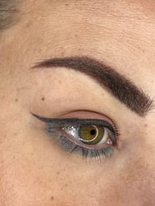 Eyeliner Tattoo result by YB Studio in Windermere, FL