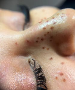 Eyeliner Tattoo result by YG PMU Cosmetics in Vacaville, CA