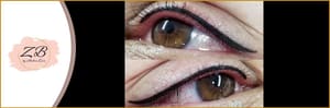 Eyeliner Tattoo result by Zara Beauty Spa in Utica, MI