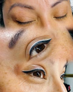 Eyeliner Tattoo result by Zule Lux Brows LLC in West Allis, WI