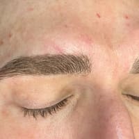 Faux Getter by Amber Garton. Microblading. Lip blushing. Lash liner tattoo. Scar camouflage. Areolas. - permanent makeup work