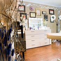 Gold Butterfly Permanent Makeup - permanent makeup work