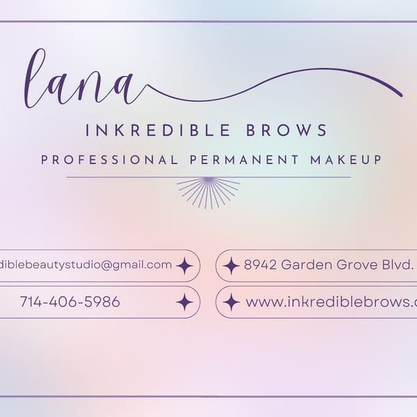 Inkredible Brows - permanent makeup in Anaheim, CA