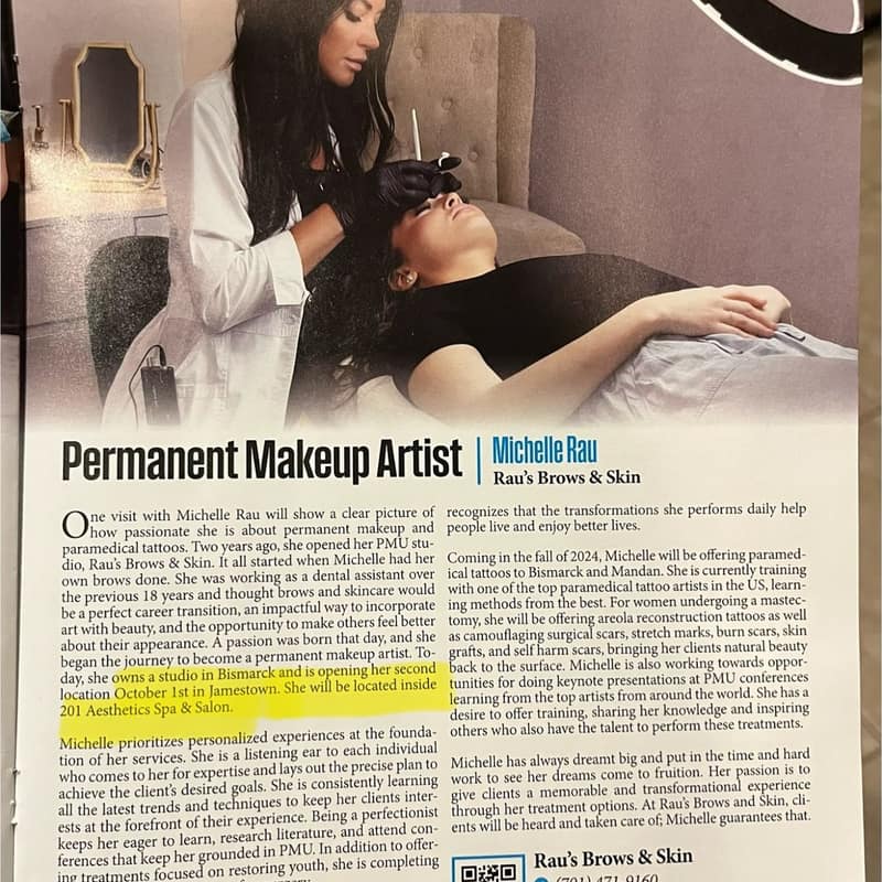 Permanent makeup artists in Jamestown