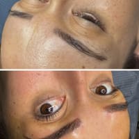 LAB Esthetics Bar, inside The Lash Gallery - permanent makeup work
