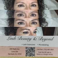 Lash Beauty and Beyond Eyelash Extensions Microblading - permanent makeup work