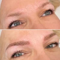 Microblading at Mint - permanent makeup work