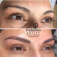 Microblading by Karina “PHIBROWS” - permanent makeup work