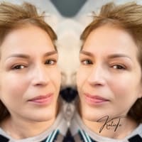 Microblading - permanent makeup work
