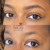 Natural Looking Brows Microblade - permanent makeup work