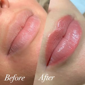 Permanent makeup work by 3D Brows & Lashes Microblading Studio in Chattanooga, TN