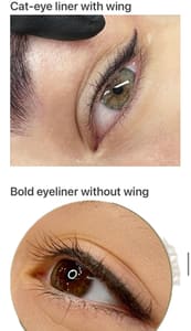 Permanent makeup work by 3D Brows & Lashes Microblading Studio in Chattanooga, TN