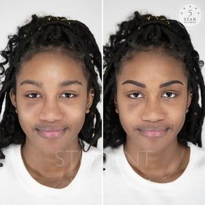 Permanent makeup work by 5 Star PMU Academy in Dallas, TX