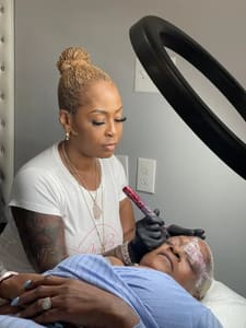 Permanent makeup work by A Natural Beautie in Atlanta, GA