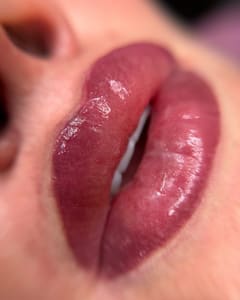 Permanent makeup work by AllFace and Co. in Fredericksburg, VA