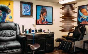 Permanent makeup work by American Gypsy Tattoo in Jonestown, TX