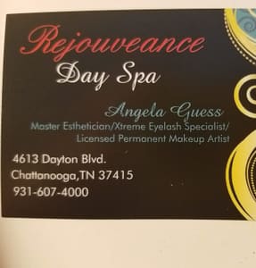 Permanent makeup work by Angela Guess - Rejouveance Day Spa and Salon in Chattanooga, TN