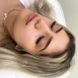 Permanent makeup work by Angeli Beauty in Holland, MI