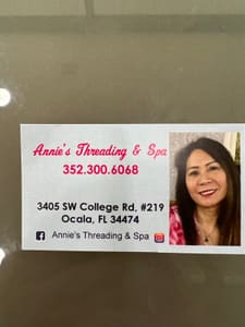 Permanent makeup work by Annie’s Threading & Spa in Ocala, FL