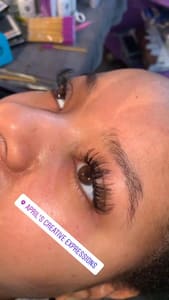 Permanent makeup work by April's Creative Expressions in Fayetteville, NC