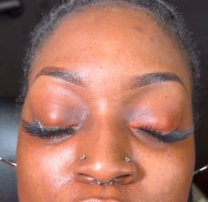Permanent makeup work by Ariel Nicole Artistry in Montgomery, AL