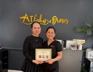 Permanent makeup work by ATLashes & Brows Studio in Suwanee, GA