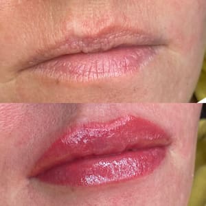 Permanent makeup work by b.beautiful in Coralville, IA