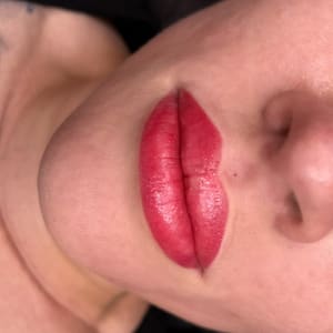 Permanent makeup work by Badass Beauty Salon ATX in Georgetown, TX