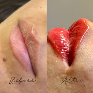 Permanent makeup work by Beauty Arts Lash & Aesthetics Studio in Beachwood, NJ