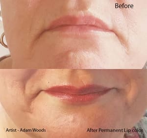 Permanent makeup work by Beauty Centric Spa in Fayetteville, AR