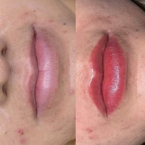 Permanent makeup work by Beauty Ink Lab in Augusta, GA